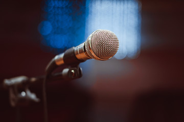 microphones in the concert hall