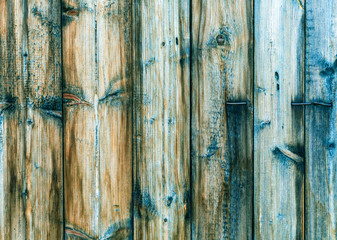 Wooden boards with natural patterns as background