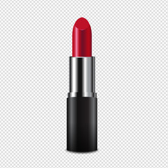 Red Lipstick Isolated Transparent Background