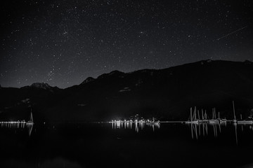 Harbour With Stars