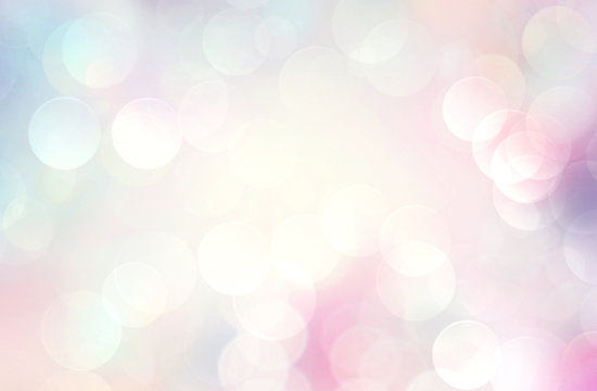 Pink abstract background blur,holiday wallpaper with bokeh effect