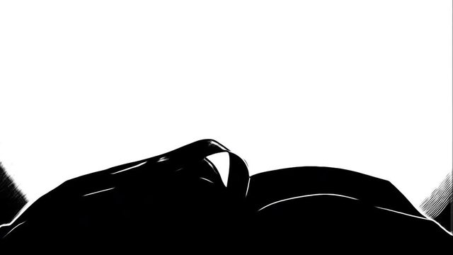 ANIMATION OF LARGE BOOK WITH TURNING PAGES.  ISOLATED WITH NEGATIVE SPACE.  IN 4K SLOW MOTION AT 60 FPS.