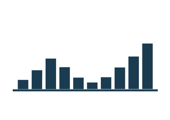column re-growth trend chart