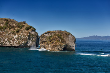 Fototapeta na wymiar Los Arcos Undersea National Park Puerto Vallarta Mexico