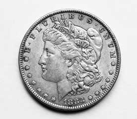 1883 US Morgan Silver Dollar