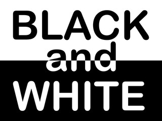 Abstract Black And White Text Background