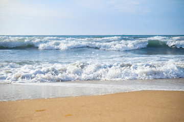 beautiful nature, sea, beach. Sunny weather