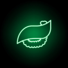 Medical, liver icon in neon style. Element of medicine illustration. Signs and symbols icon can be used for web, logo, mobile app, UI, UX