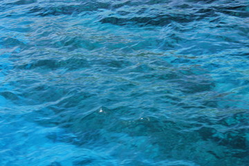Blue water