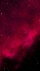 Colorful and beautiful space background. Outer space. Starry outer space texture. Templates, red background Design of websites, mobile devices and applications. 3D illustration