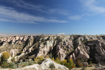 Fototapeta na wymiar Rock Formation in Cappadocia, Nevsehir, Turkey