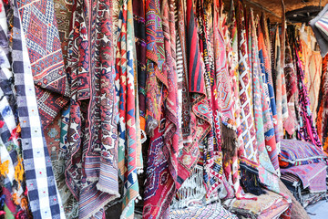 Turkish Traditional Carpets in Goreme, Nevsehir, Turkey