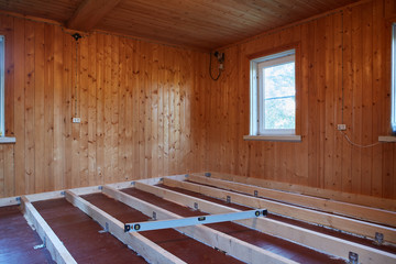 Floor heating insulation