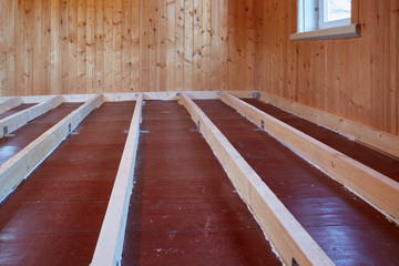 Floor heating insulation