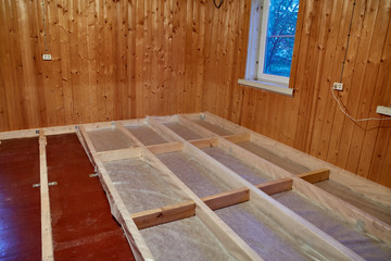 Floor heating insulation