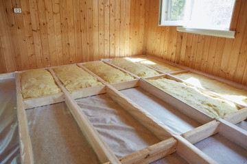 Floor heating insulation