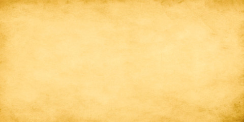 Gold wide grunge vintage paper.
