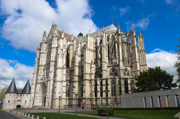 Obraz premium Cathedral of Saint Peter of Beauvais Oise department, Picardy, France