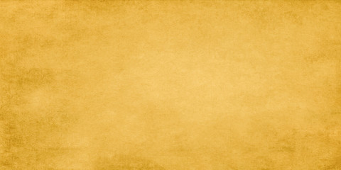 Gold wide grunge vintage paper.