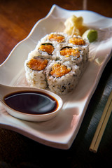 Spicy Shrimp Crunchy Sushi Roll