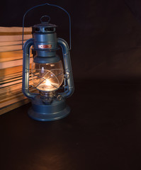 Local Kerosene lantern used in Africa nigeria © Akinola