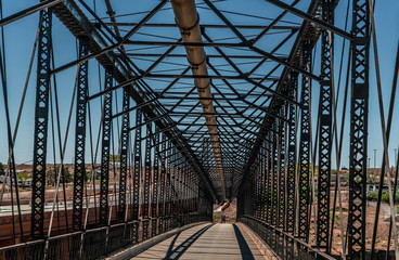 Historic Cameron Suspension Bridge