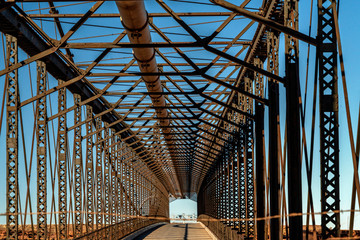 Historic Cameron Suspension Bridge