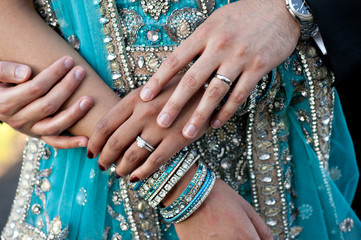 Indian Bride and Groom