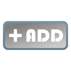 Web button with add sign