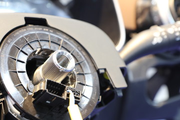 automotive steering wheel assembly process