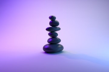 zen balance stones equilibrium