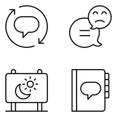 Call Centre Vector Icon Set