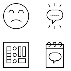 Call Centre Vector Icon Set