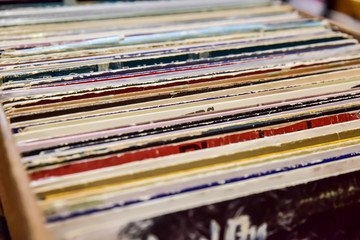 vintage record album recordings