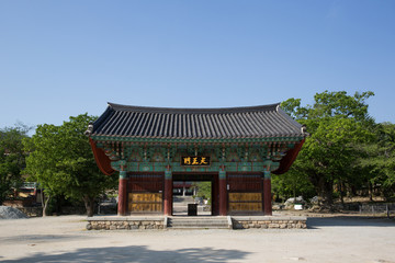 Fototapeta premium Geumsansa Temple in Kimje-si, South korea.