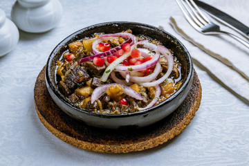 kuchmachi Georgian cuisine on board