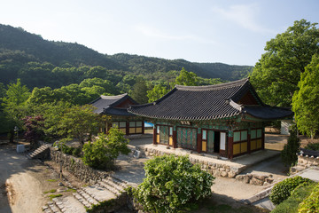 Fototapeta na wymiar Geumsansa Temple in Kimje-si, South korea.