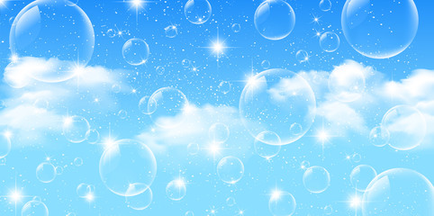 空　雲　風景　背景 