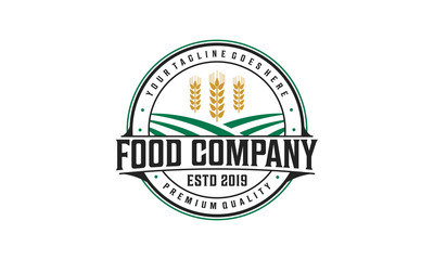 Food company logo design