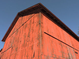 Fototapeta premium Red barn 