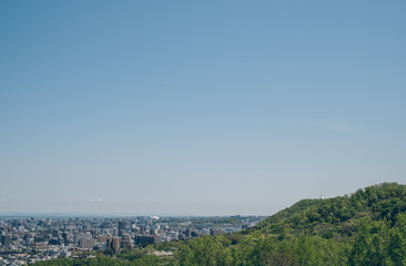 旭山記念公園からの風景（Scenery from Asahiyama Memorial Park）