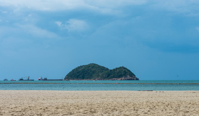 Samila beach at Songkhla ,Thailand.