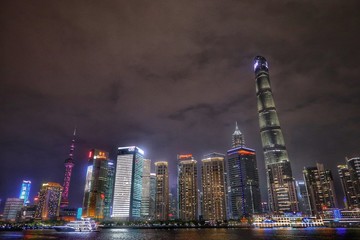 shanghai at night