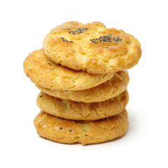 shortcake isolated on the white background