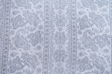 white pattern on a gray background