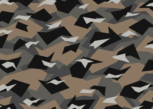Desert modern camouflage pattern. vector background illustration for fashion, surface design for web, home decor, fashion, surface, graphic design