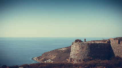 Kelefa Castle in Greece