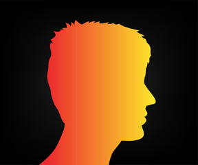 Mann kurze Haare - Verlauf