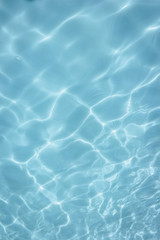 Blue water texture