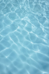 Fototapeta na wymiar Blue water texture